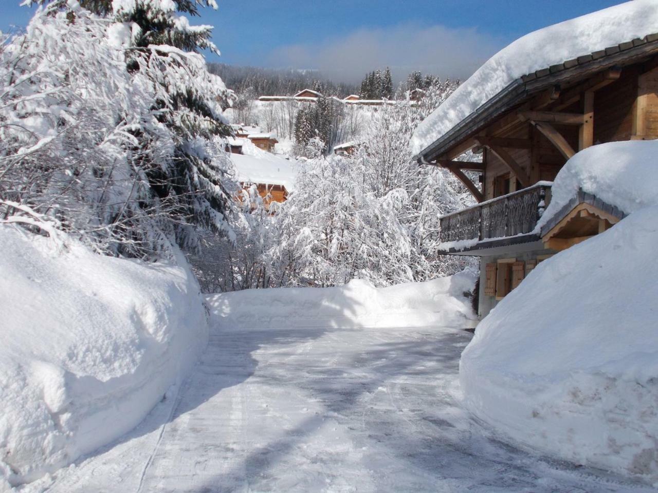 Chalet Jonquille Les Gets Exterior foto